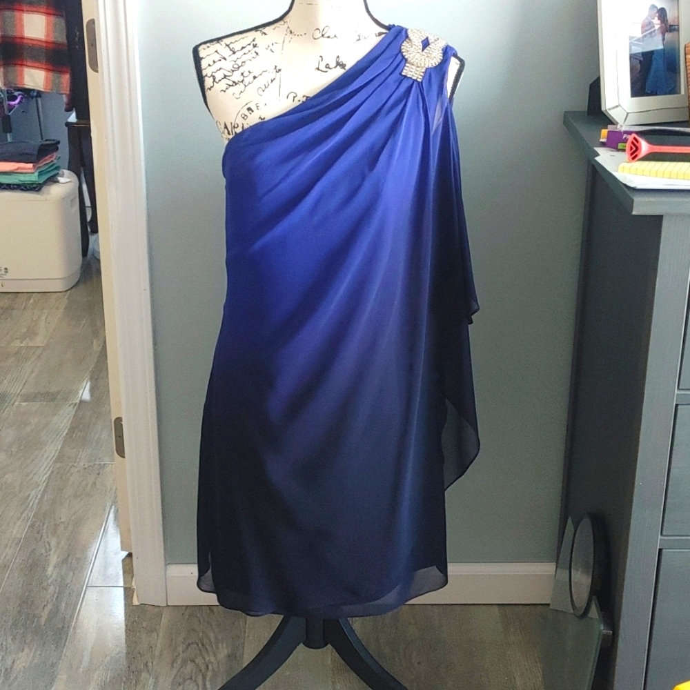 Ombre Blue Dress